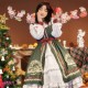 Wishing Bell Lolita Style Dress OP + Cloak Set by Withpuji (WJ18)